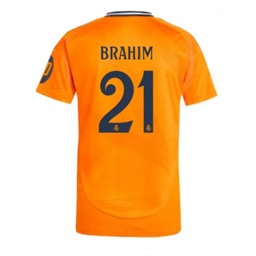 Dres Real Madrid Brahim Diaz #21 Gostujuci 2024-25 Kratak Rukav